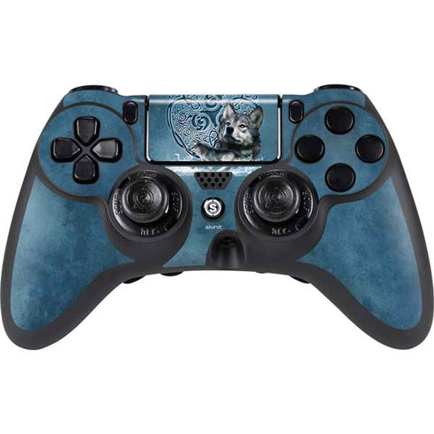 Celtic Wolf by Brigid Ashwood PlayStation PS4 Skins